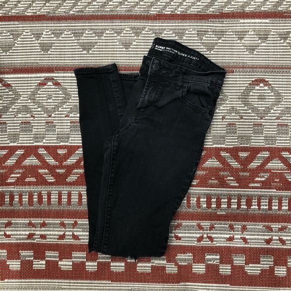 Old Navy Denim - Old navy black ripped jeans